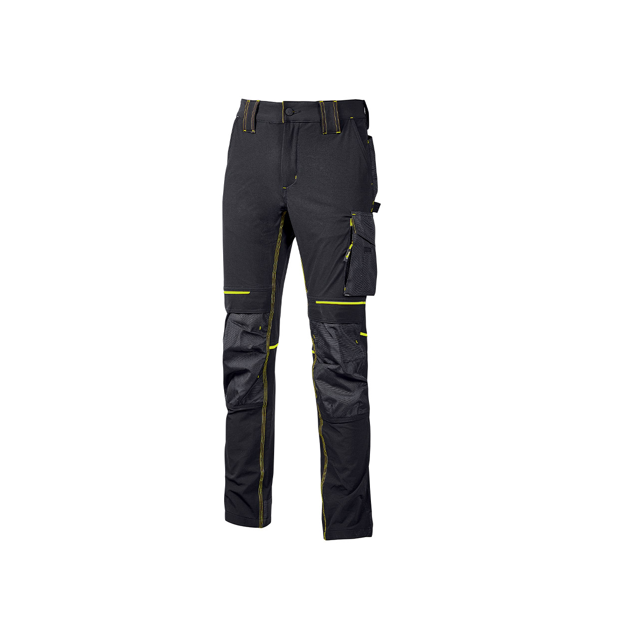 Trousers e.s.motion 2020 black/platinum | Strauss