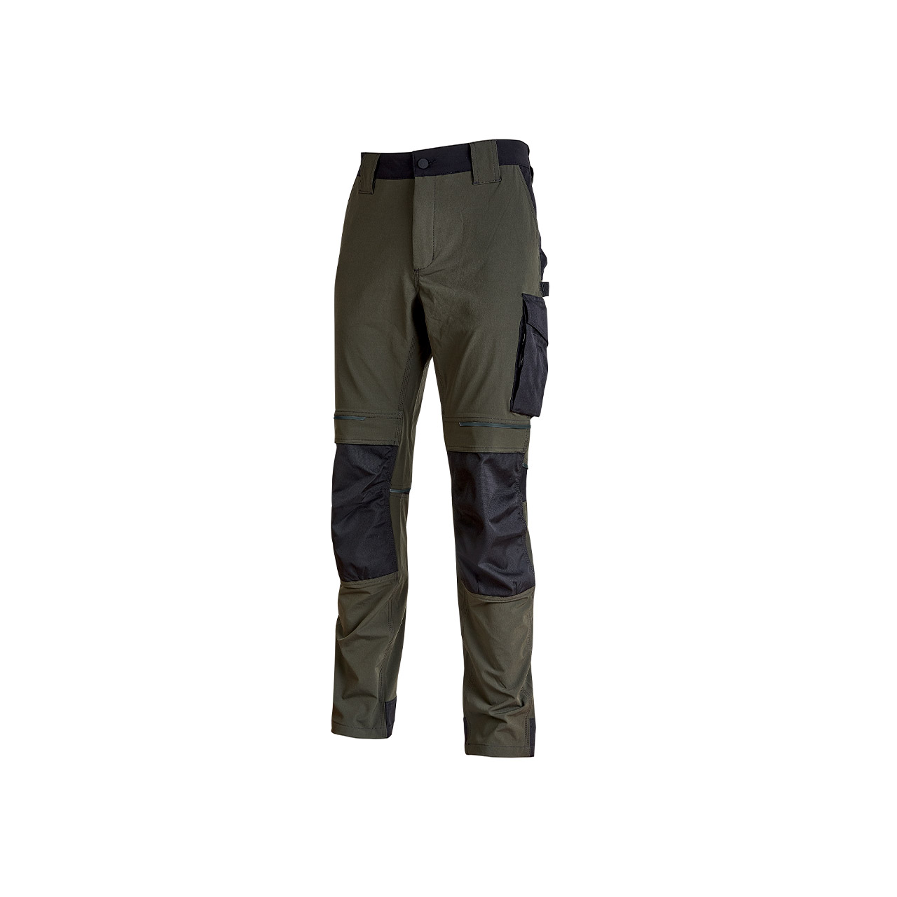 pantalone da lavoro upower modello atom colore dark green