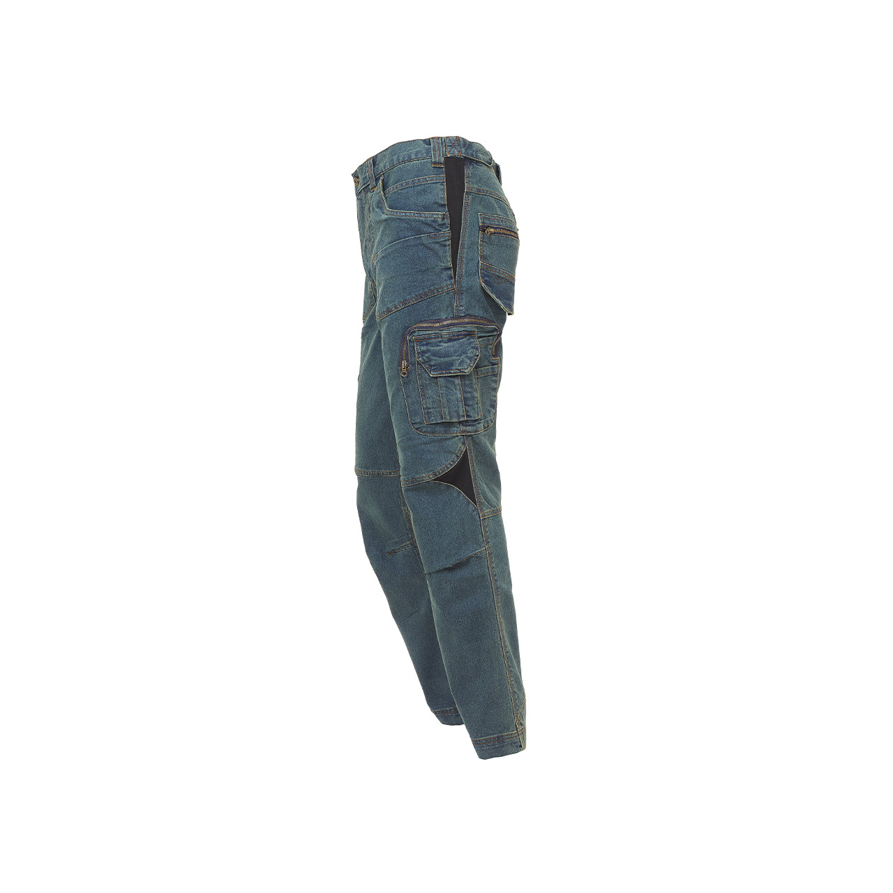 pantalone da lavoro upower modello traffic colore rust jeans