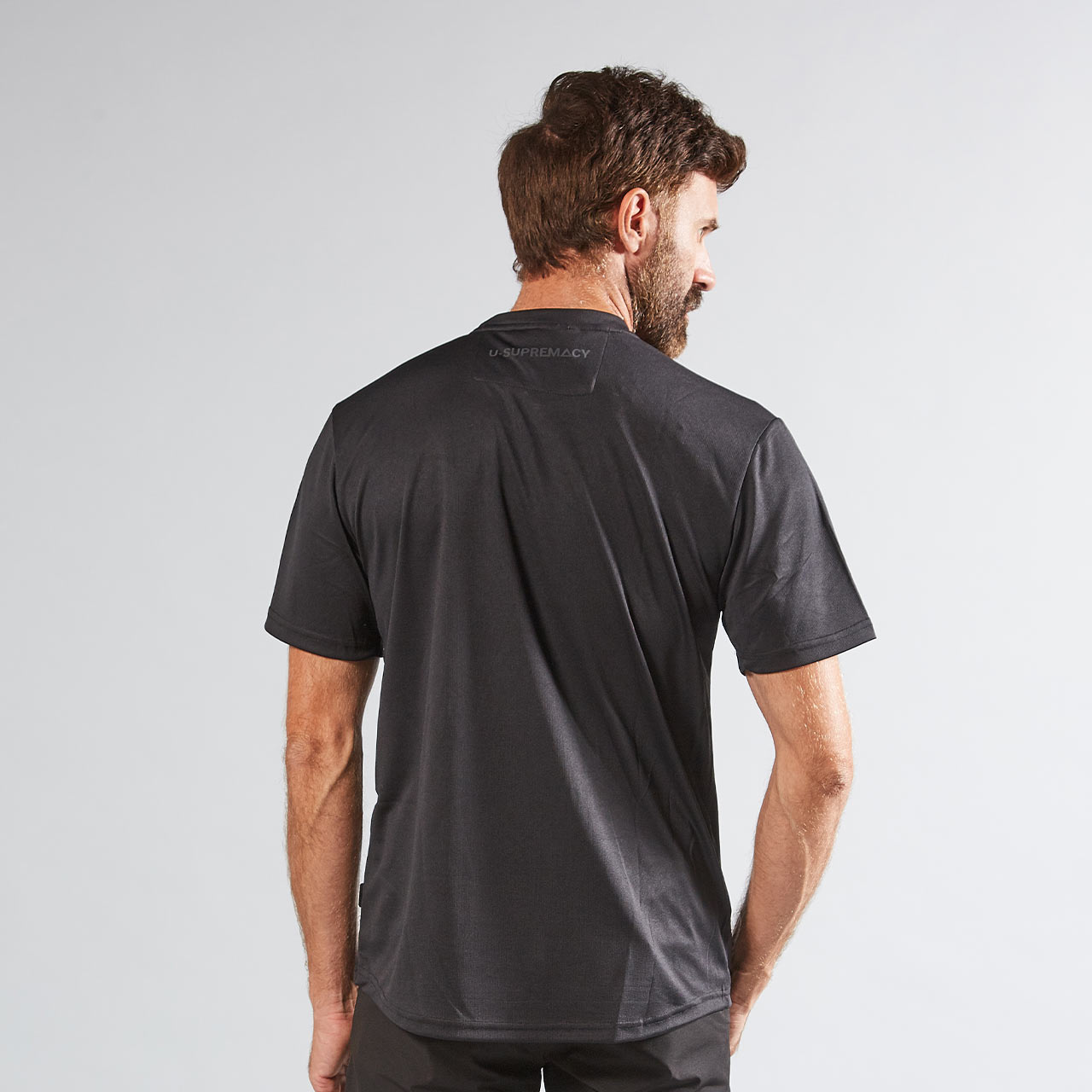 T-Shirt uomo U-POWER CHRISTAL BLACK CARBON