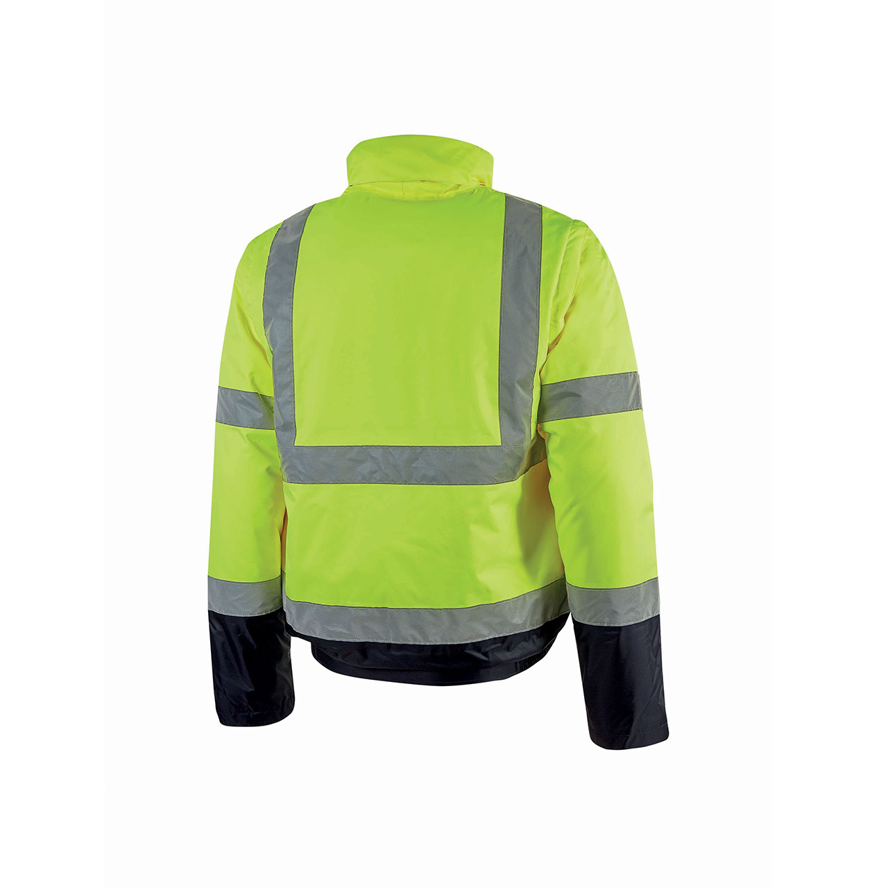 giacca da lavoro upower modello crafty colore yellow fluo back