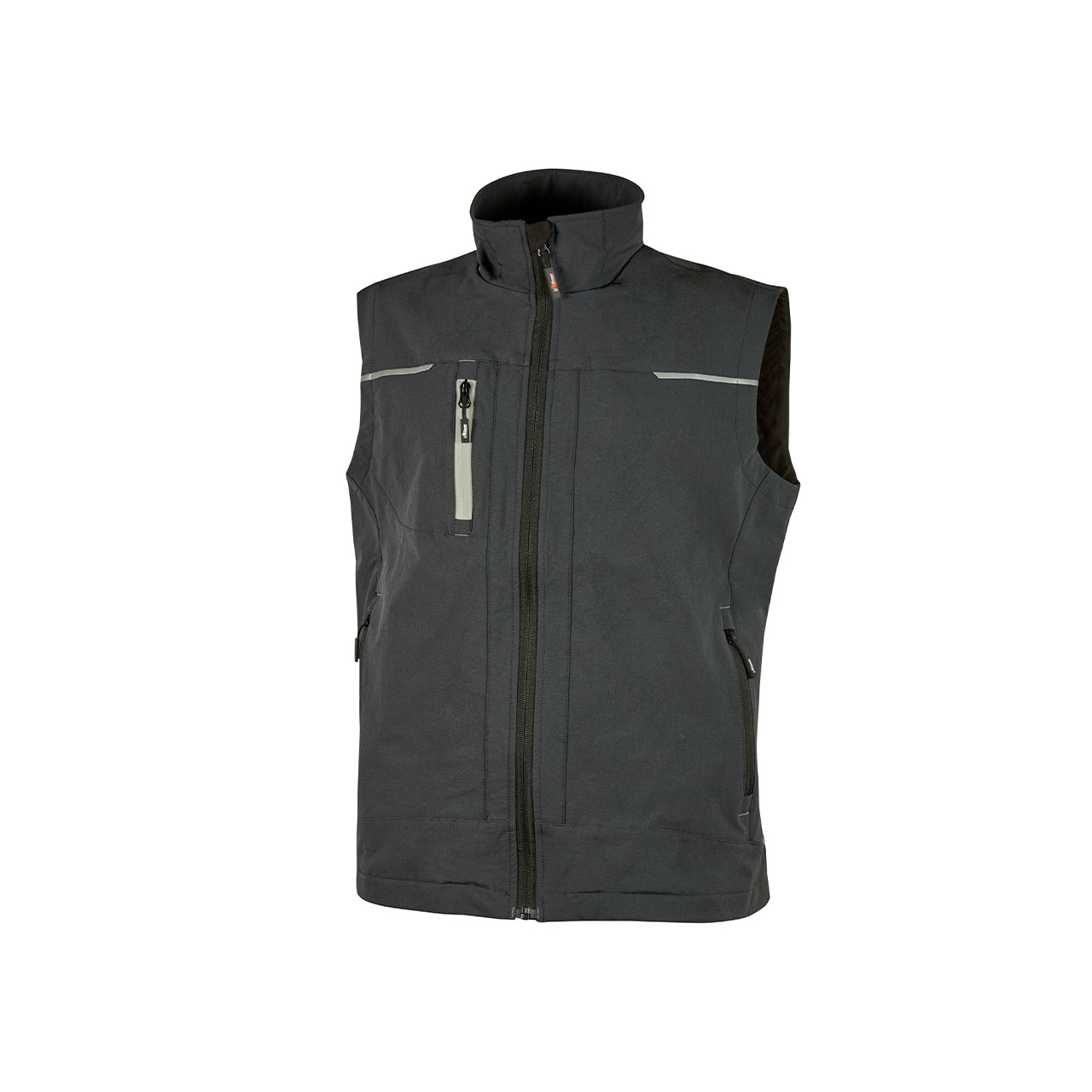 gilet da lavoro upower modello saturn colore asphalt grey