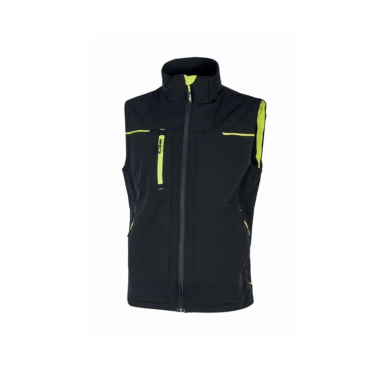 gilet da lavoro upower modello saturn colore black carbon