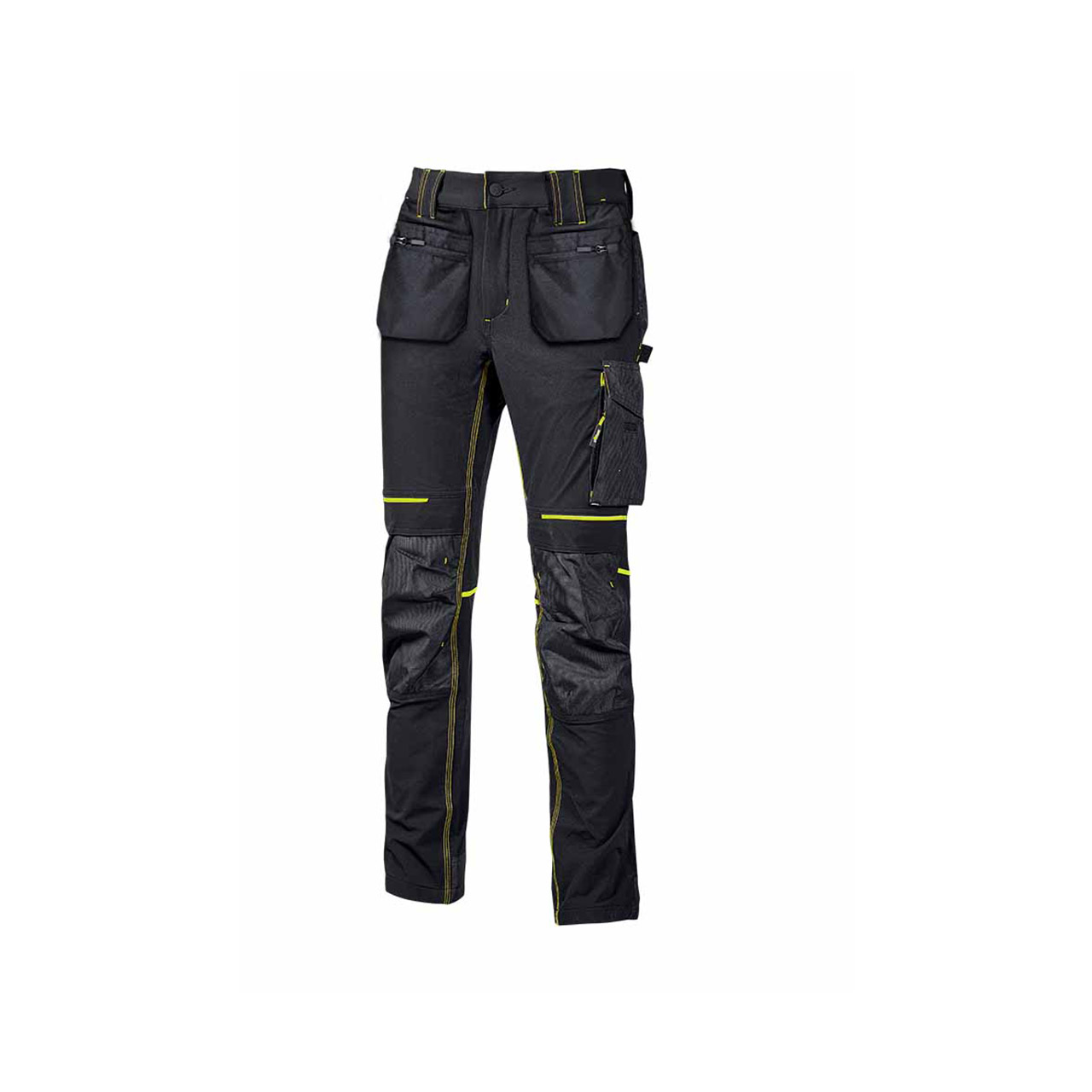 pantalone da lavoro upower modello atom fly colore black carbon