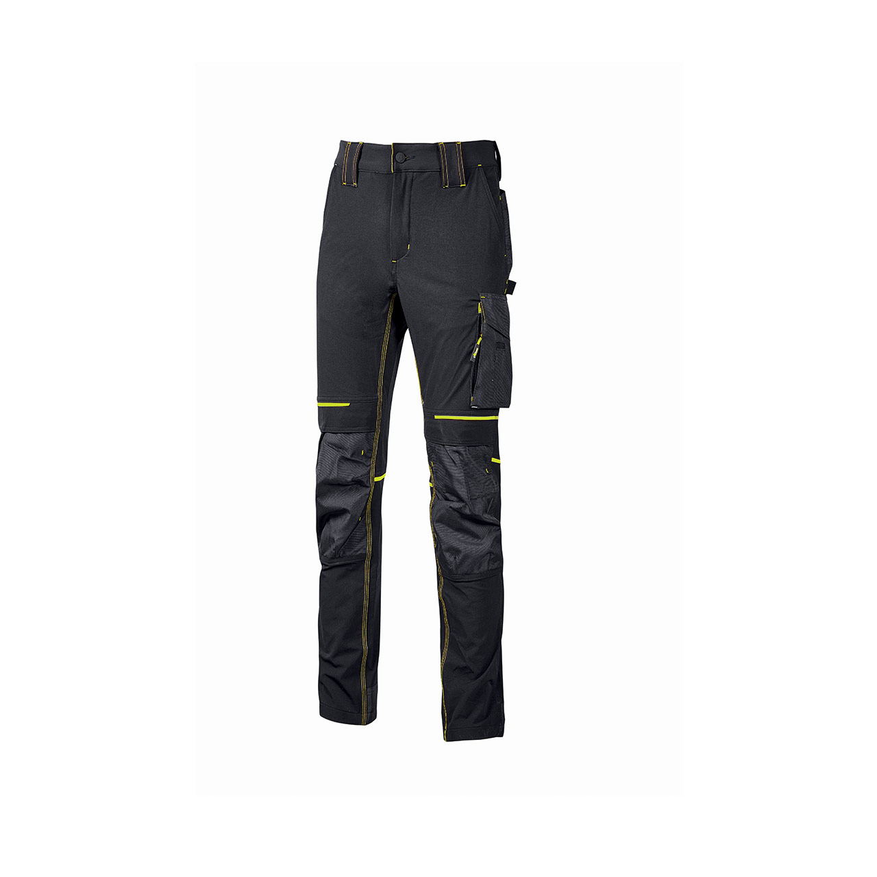 pantalone da lavoro upower modello atom lady colore black carbon