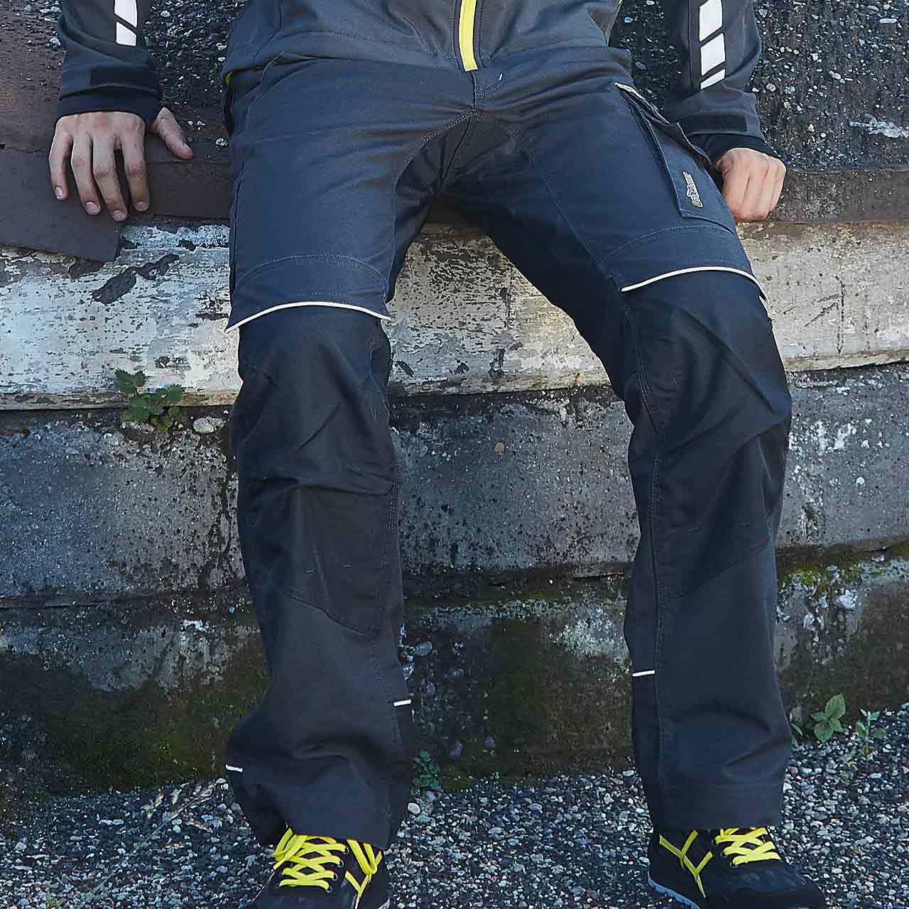 Pantalone da lavoro U-POWER Light giallo fluo tg. M