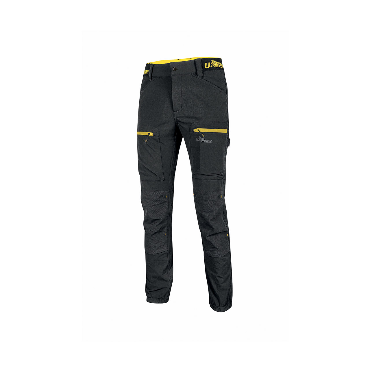 pantalone da lavoro upower modello harmony colore black carbon prospettiva