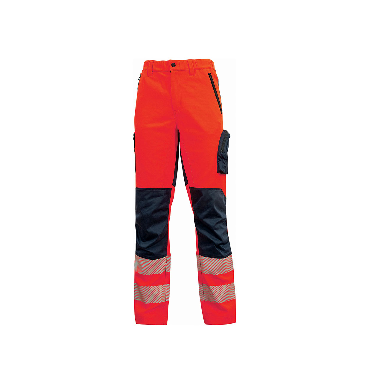 pantalone da lavoro upower modello roy colore red fluo