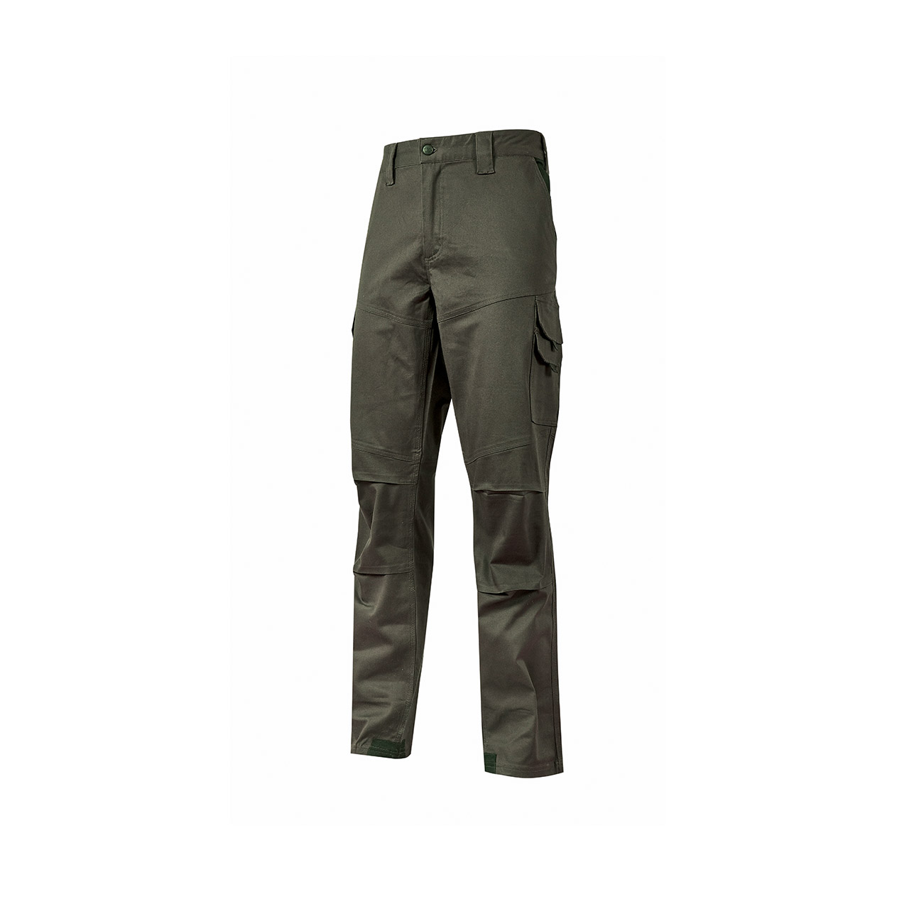 pantaloni da lavoro upower modello guapo colore dark green