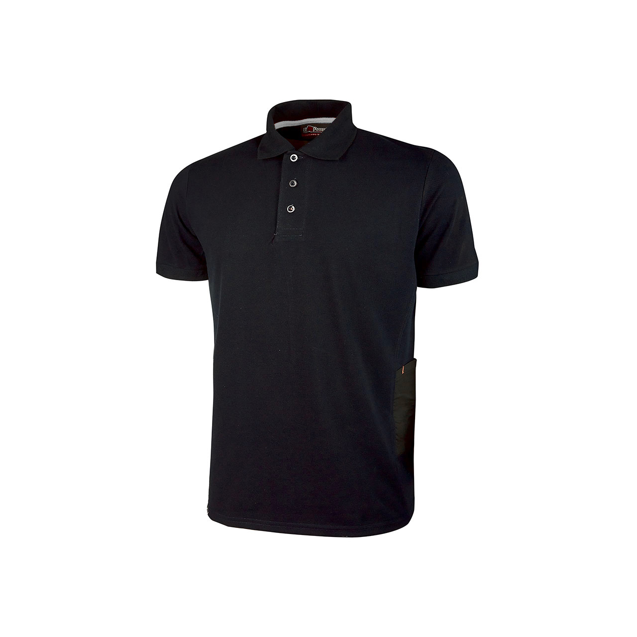 polo da lavoro upower modello gap colore black carbon