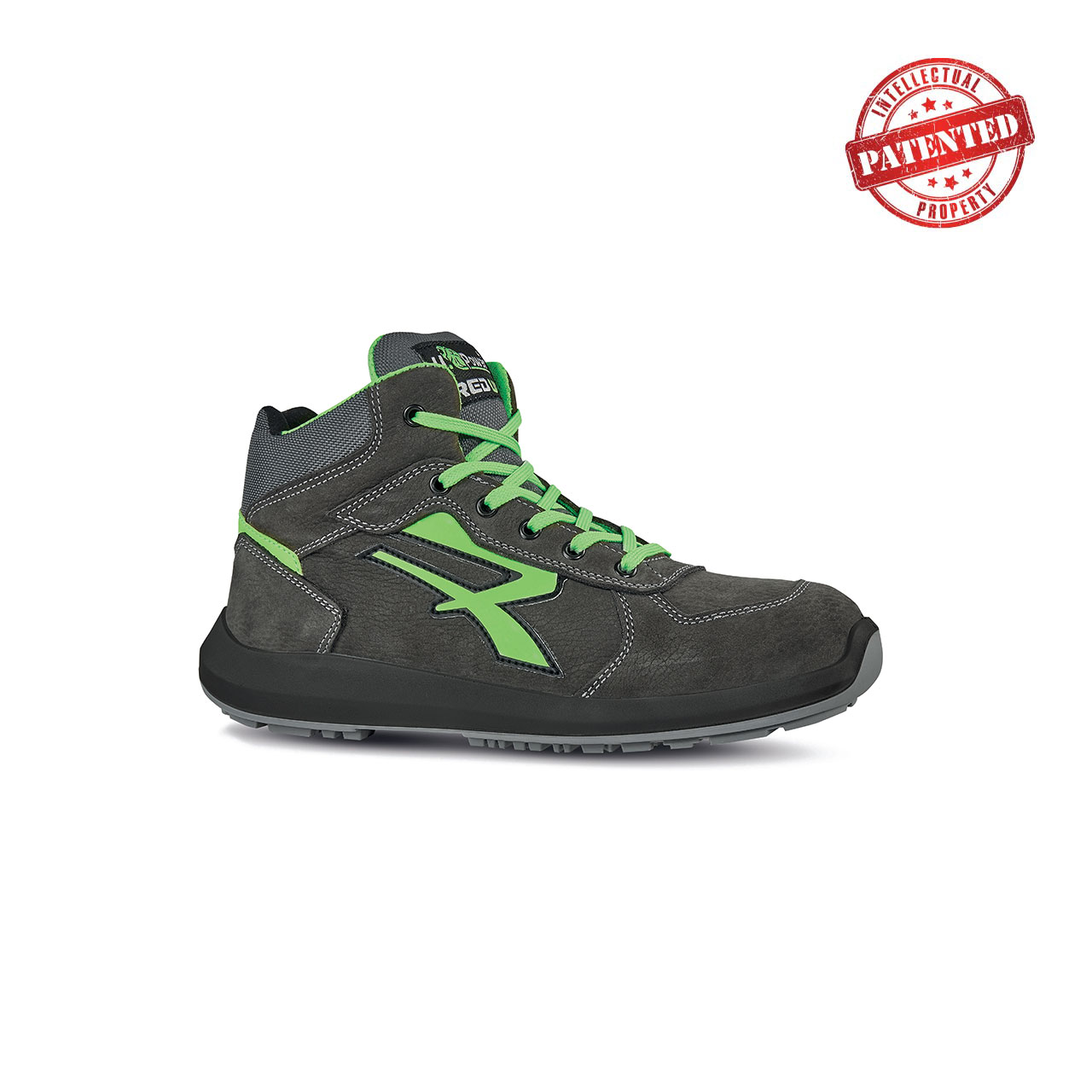 scarpa antinfortunistica alta upower modello aries linea redup vista laterale