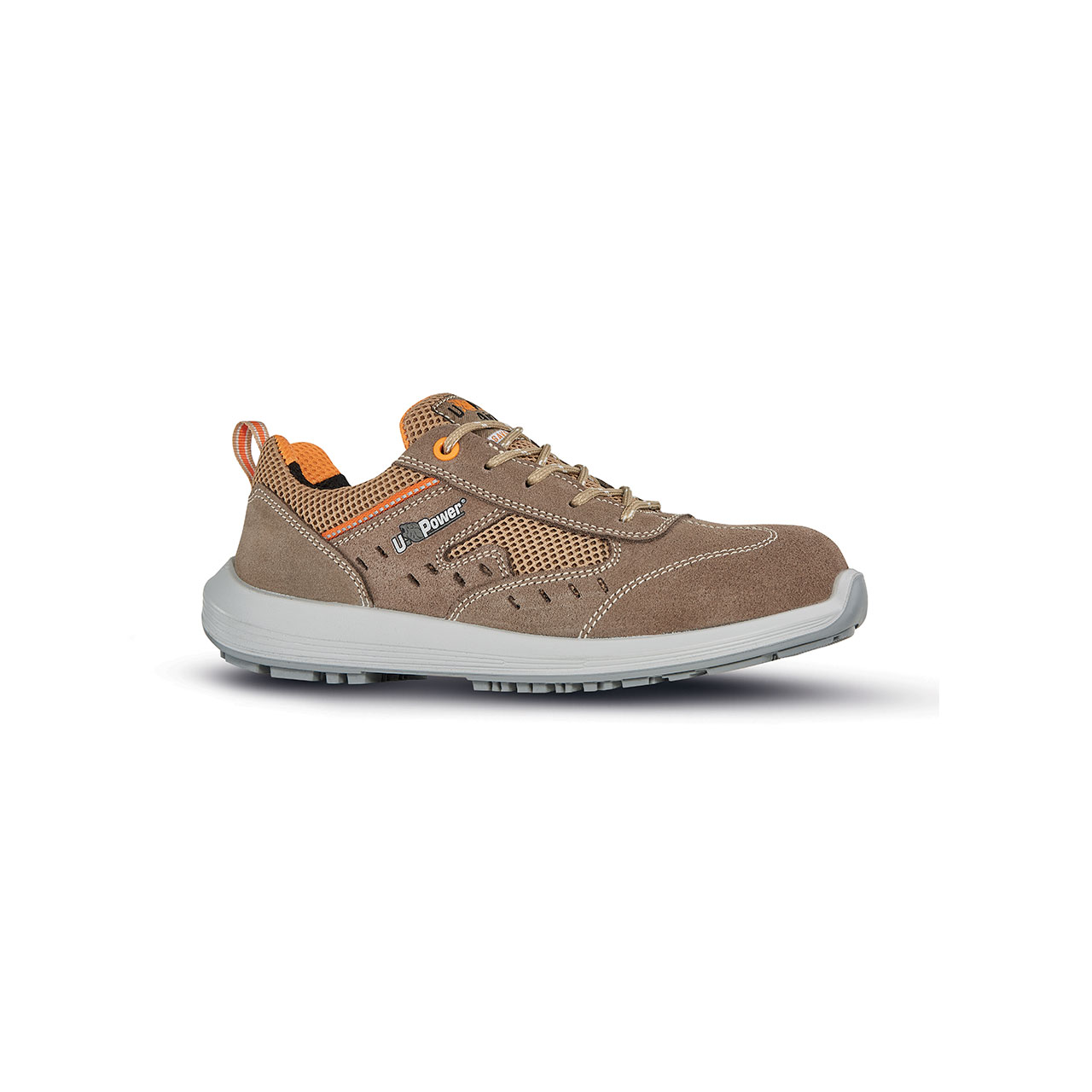 scarpa antinfortunistica upower modello vento linea rock&roll vista laterale