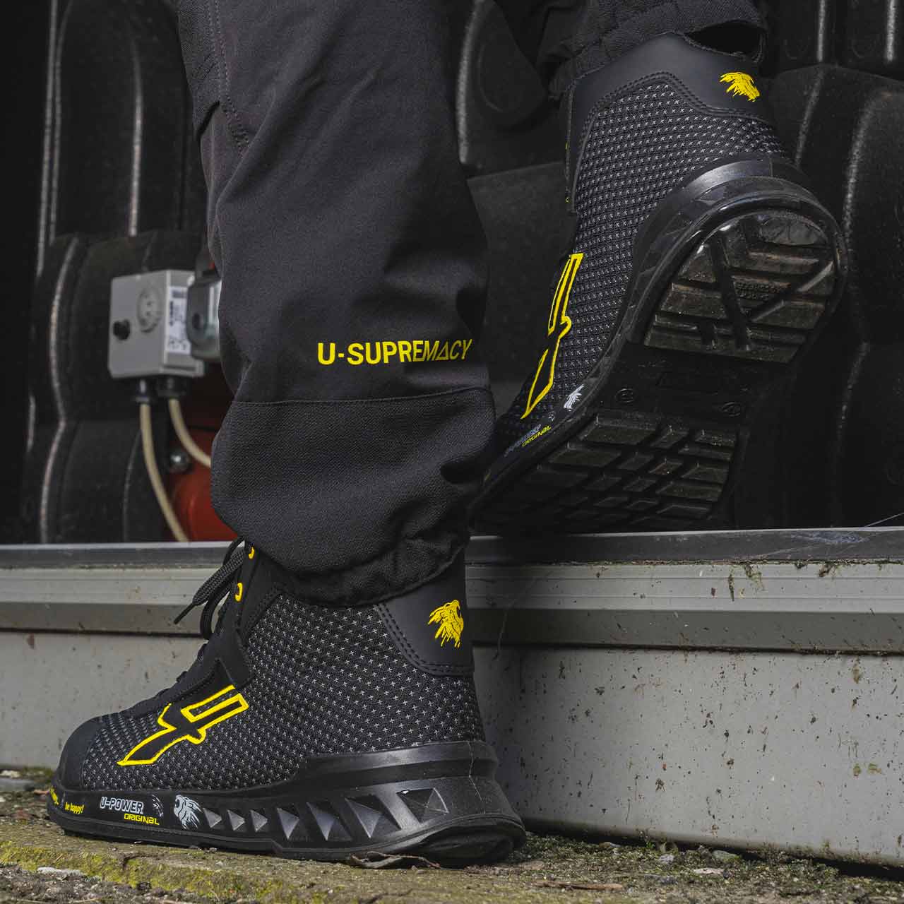 U-Power, scarpe antinfortunistiche alte super leggere - modello Joe