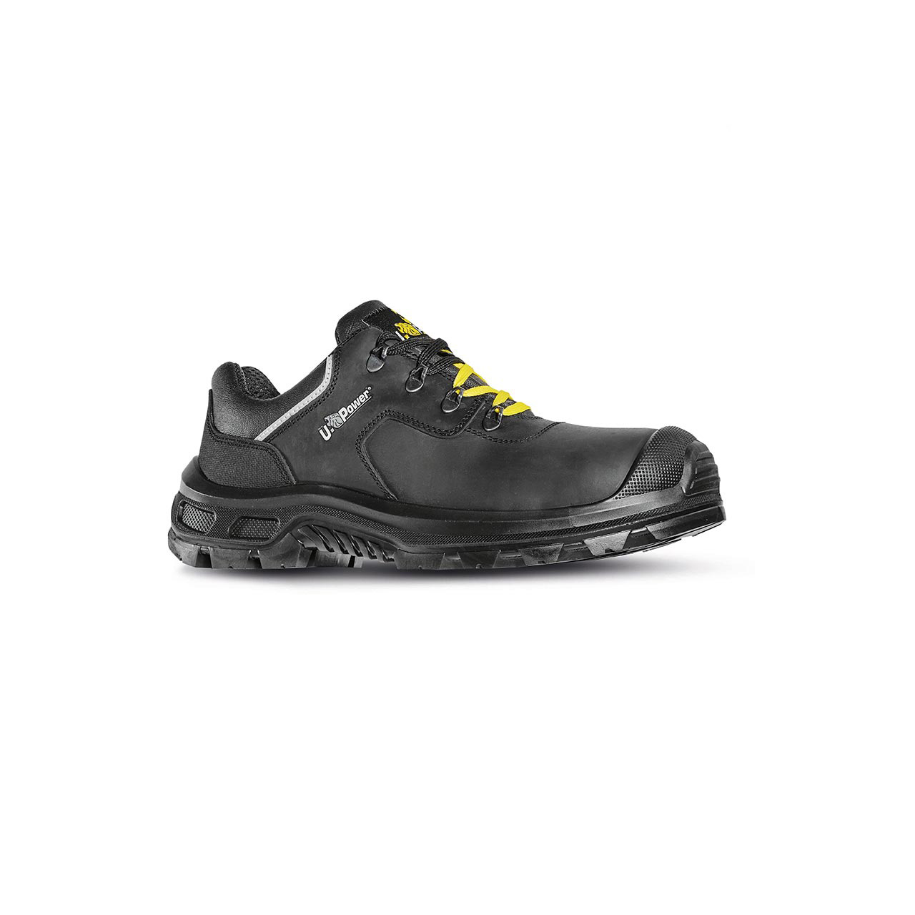 MENS LEATHER UPOWER WORK SAFETY SHOES TRAINERS U-POWER GOING S1P SRC