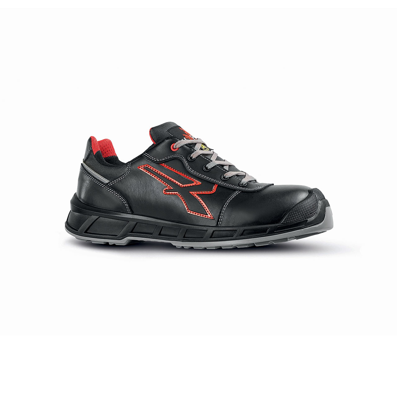 MENS LEATHER UPOWER WORK SAFETY SHOES TRAINERS U-POWER ULTRA S1P