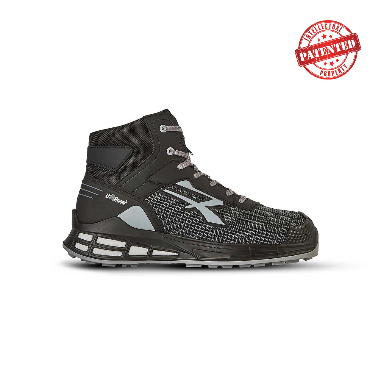 scarpa antinfortunistica upower modello fantom linea red premium