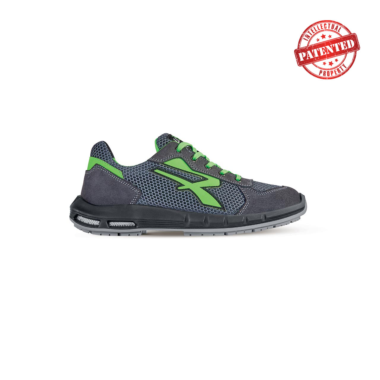 scarpa antinfortunistica upower modello gemini plus linea redup plus vista laterale