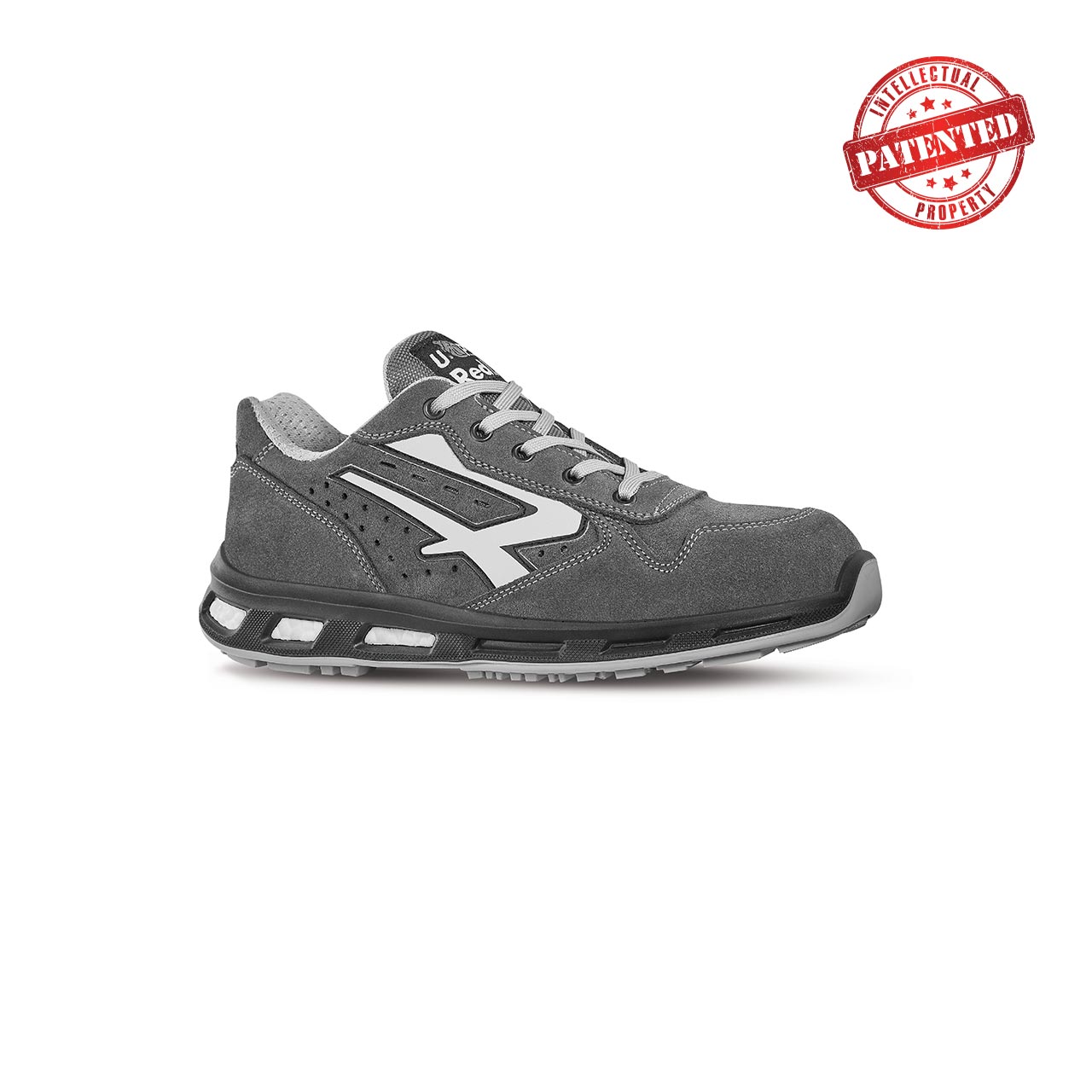 scarpa antinfortunistica upower modello going linea redlion vista laterale