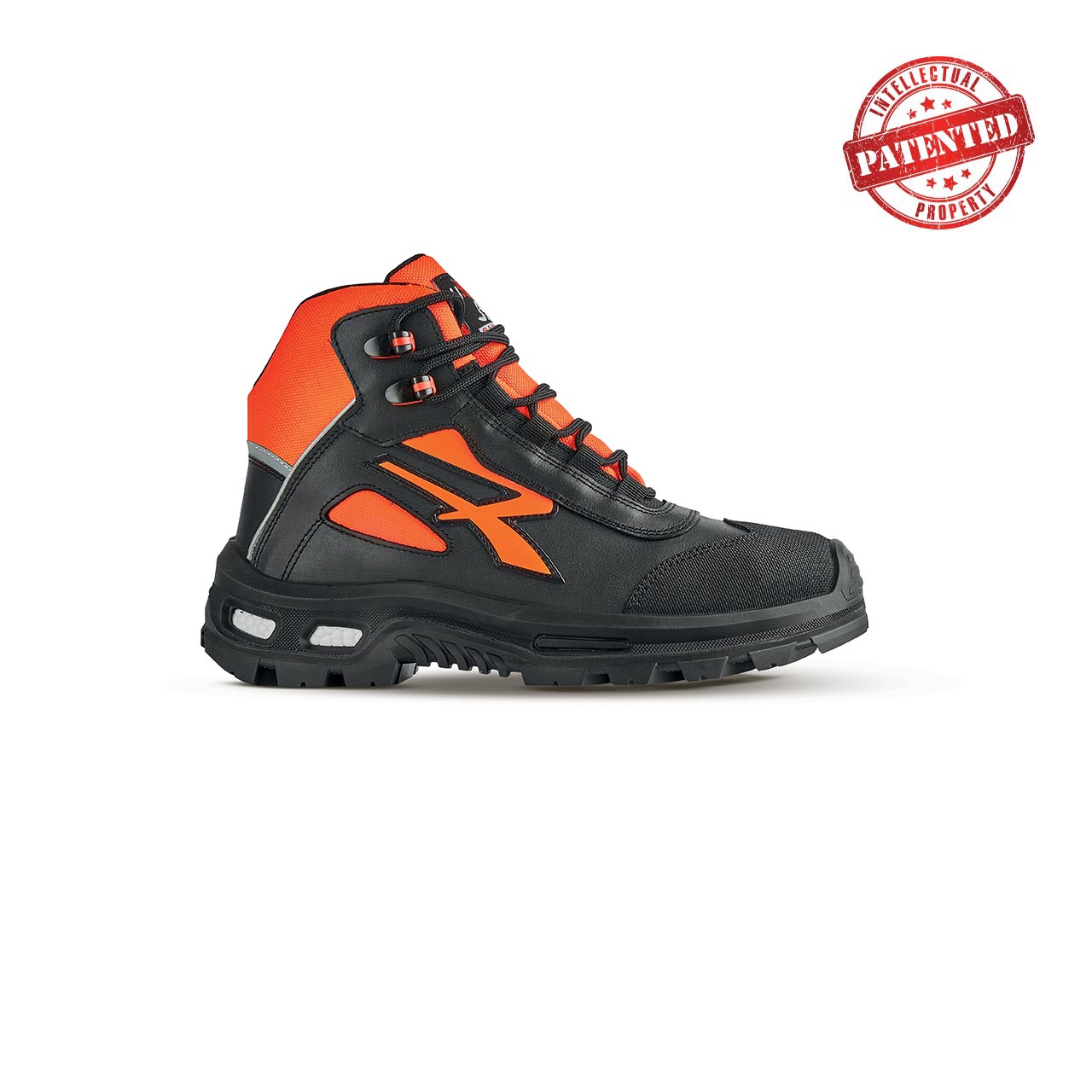 scarpa antinfortunistica upower modello kreed linea redover vista laterale