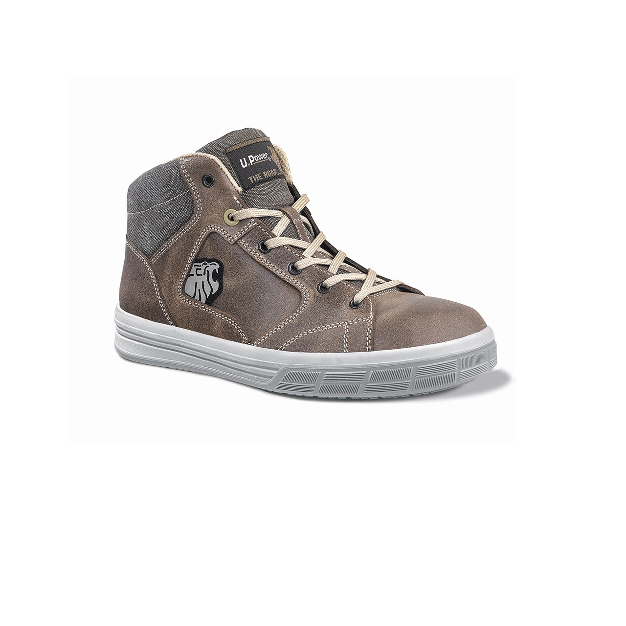 scarpa antinfortunistica upower modello safari linea theroar vista laterale