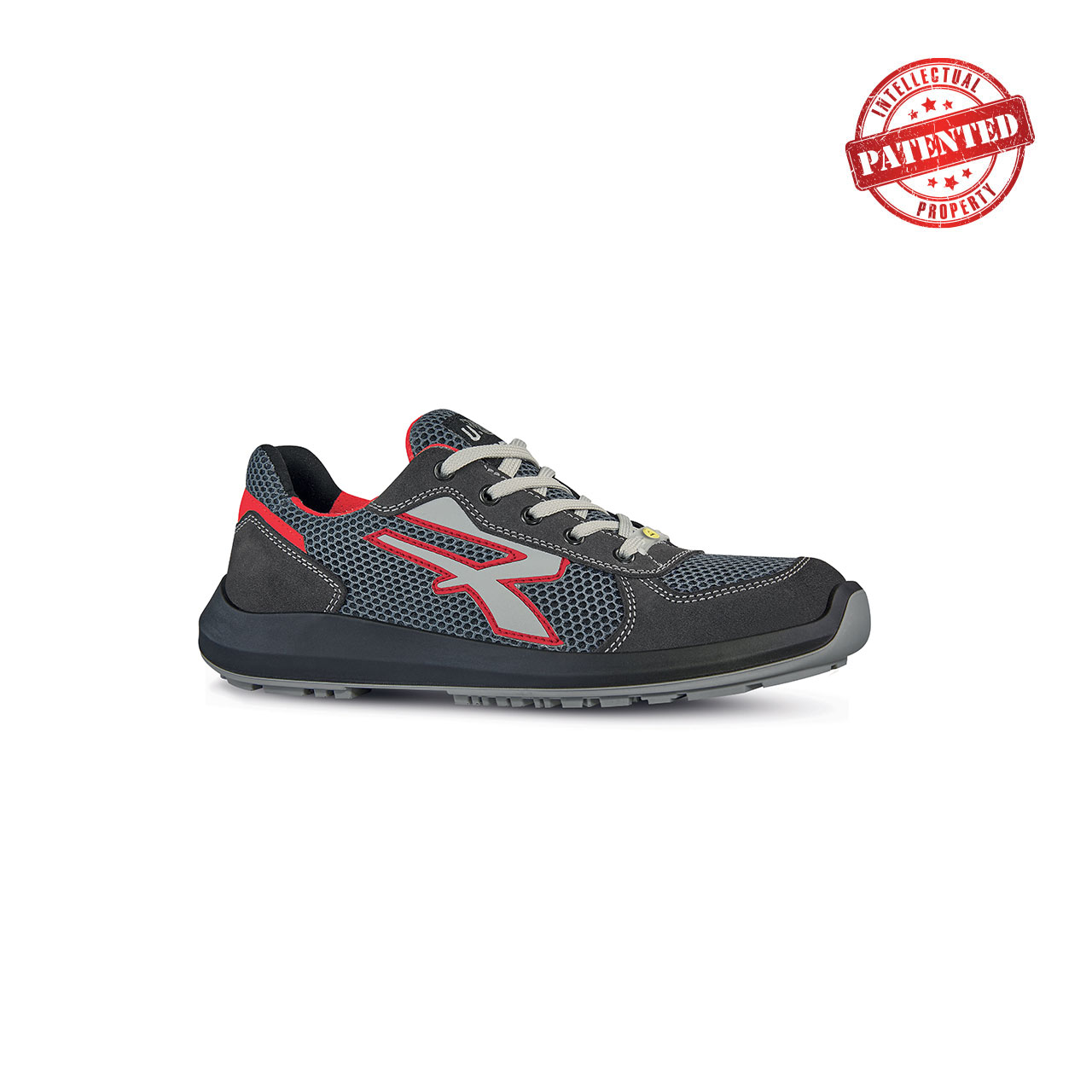 scarpa antinfortunistica upower modello skat linea redup vista laterale