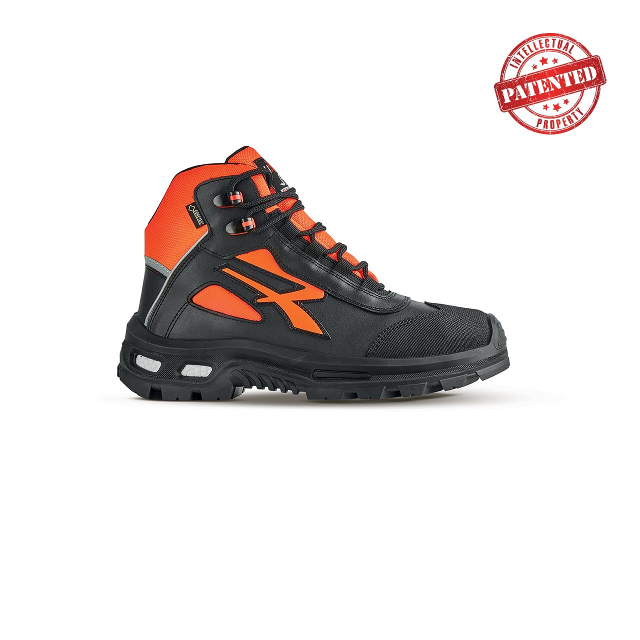 scarpa antinfortunistica upower modello spirit linea redover vista laterale