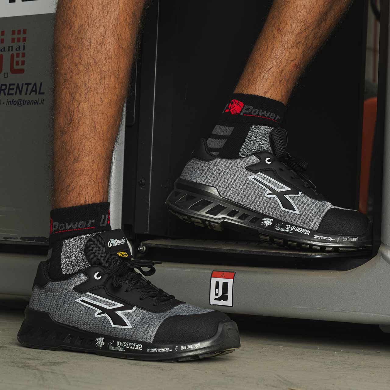 Super light S1 safety shoes U-Power - Adam style