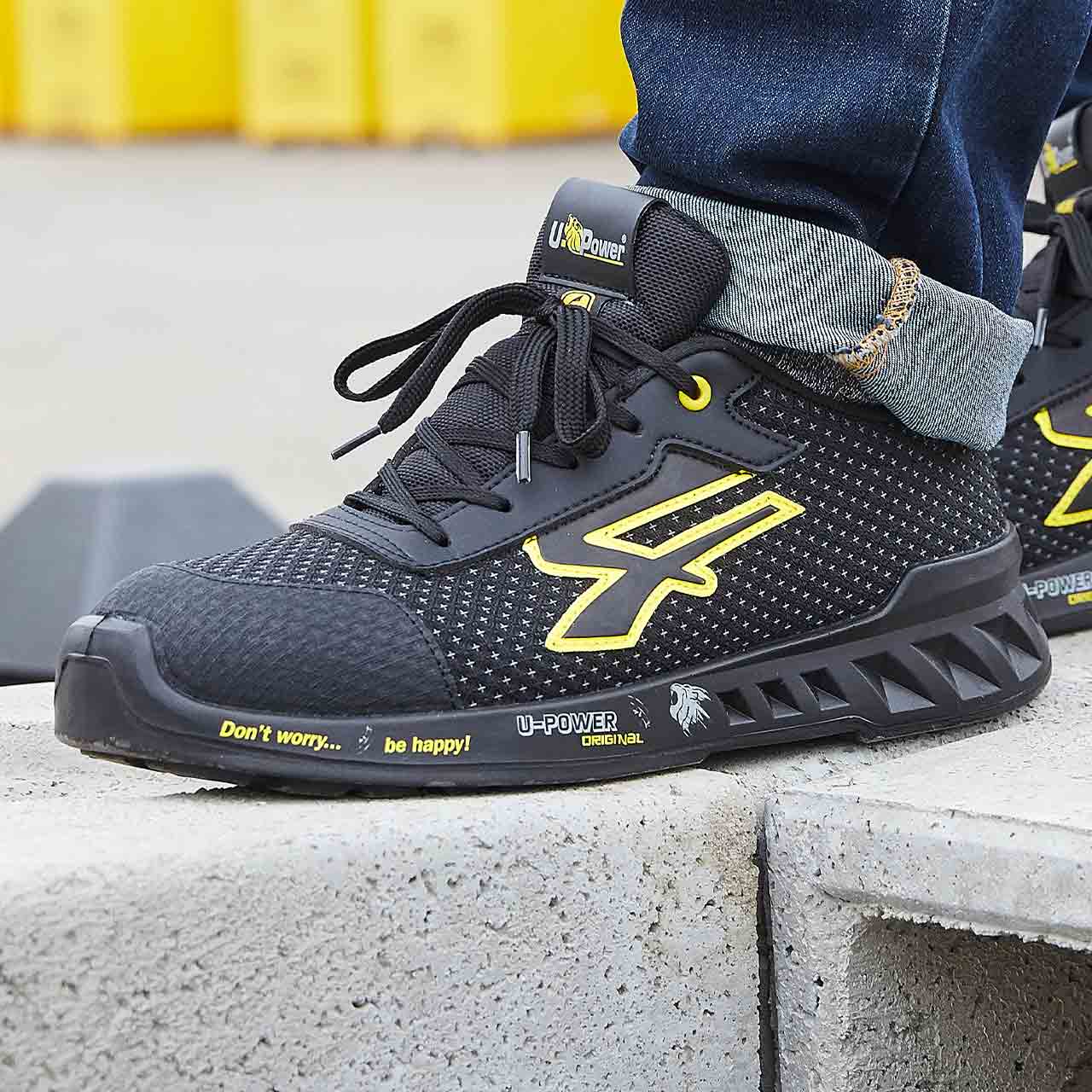 Super light S3 safety shoes - U-Power, Matt style