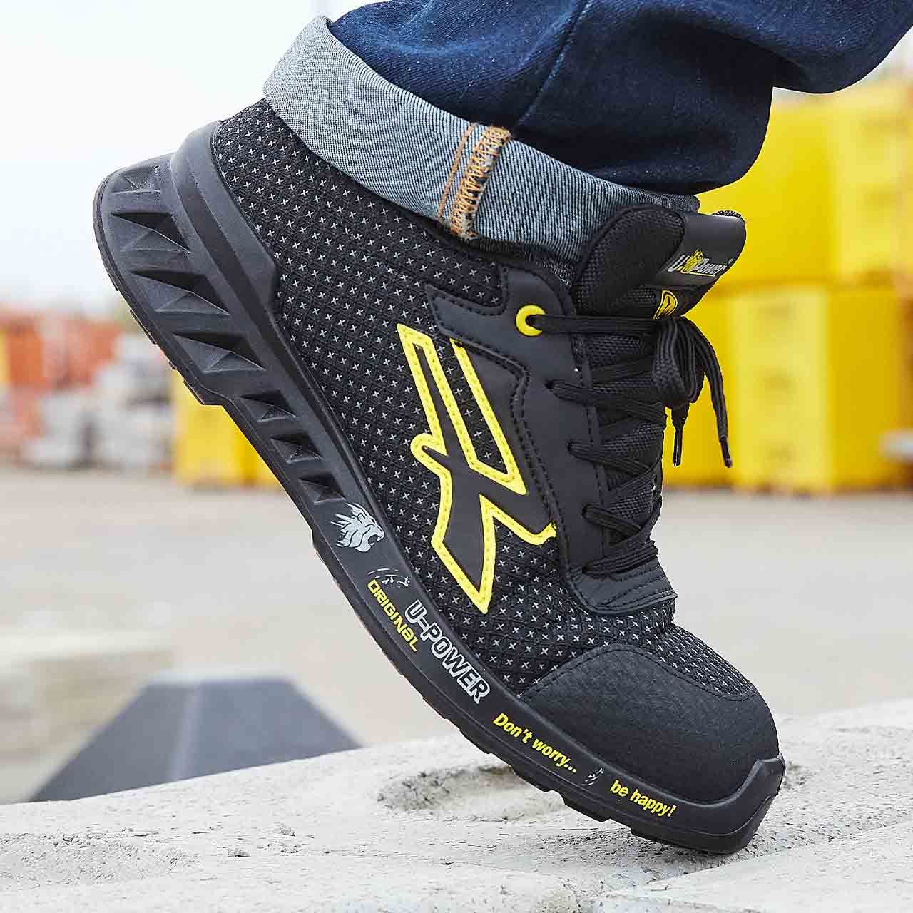 Super light S3 safety shoes - U-Power, Matt style