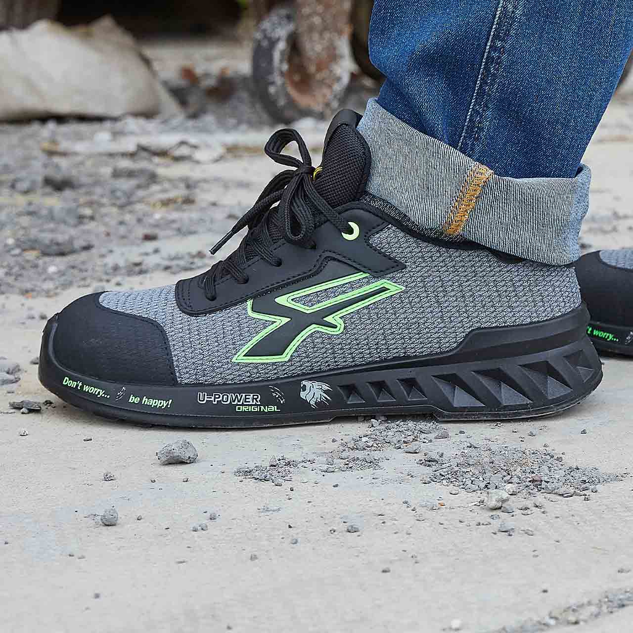 U-Power Red Leve, super light safety shoes - Mike style