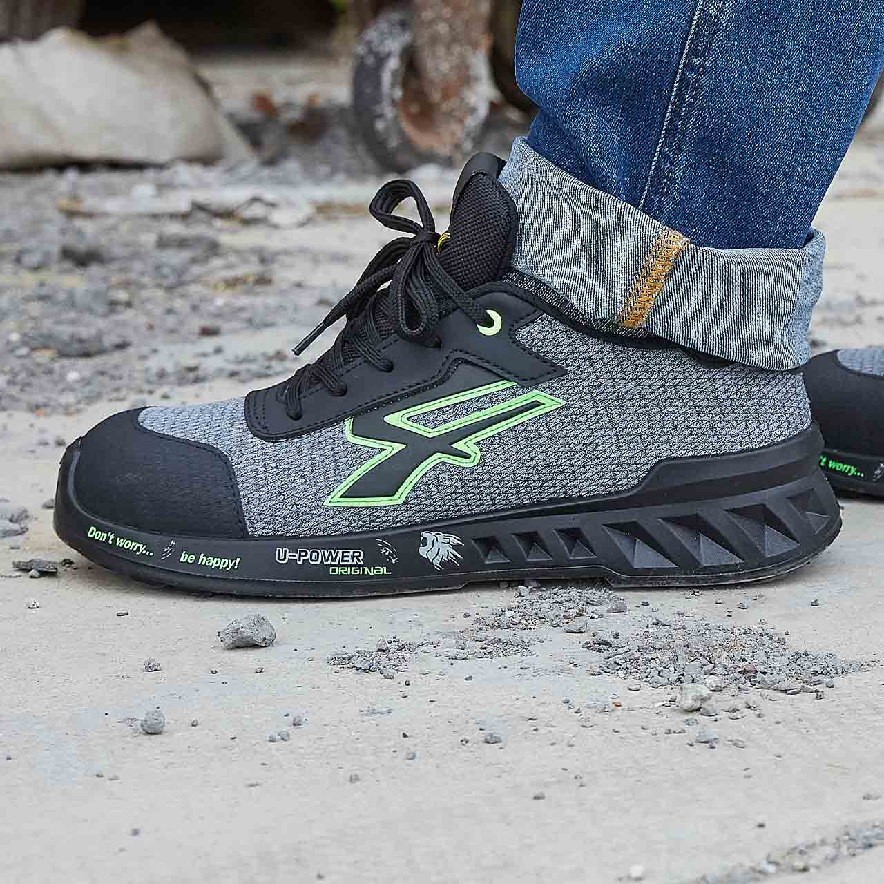 U-Power Scarpa Antinfortunistica Strong S3 SRC Shoes Size 38