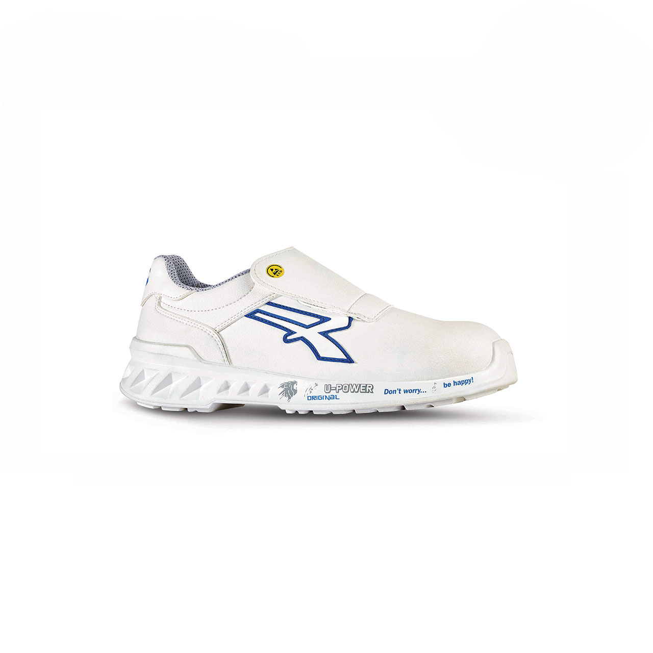 upower scarpa antinfortunistica modello alan linea red leve vista laterale