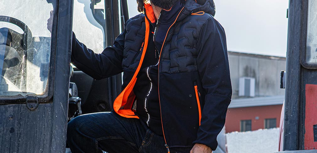 Sudadera De Trabajo Con Cremallera U-Power Jupiter, Chaquetas, Sudaderas  U-Power