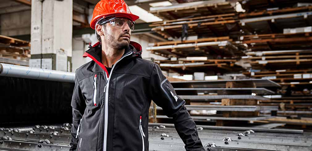 Giacca uomo da lavoro in softshell modello Space U-Power