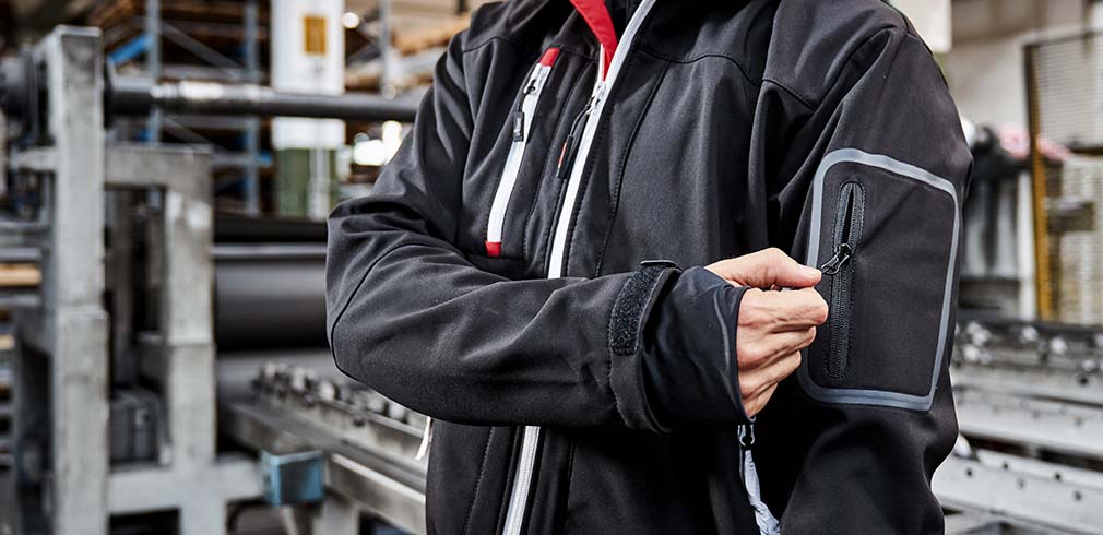 Gilet da lavoro U-Power Universe softshell multitasche impermeabile  traspirante