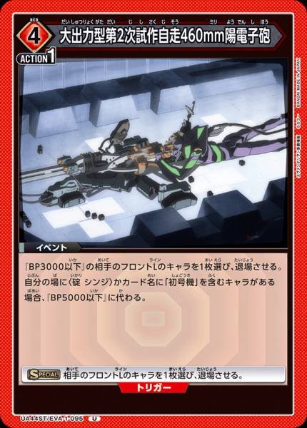 大出力型第2次試作自走460mm陽電子砲