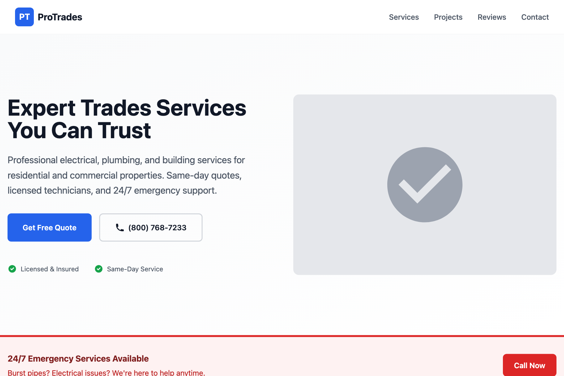 Trades Business preview
