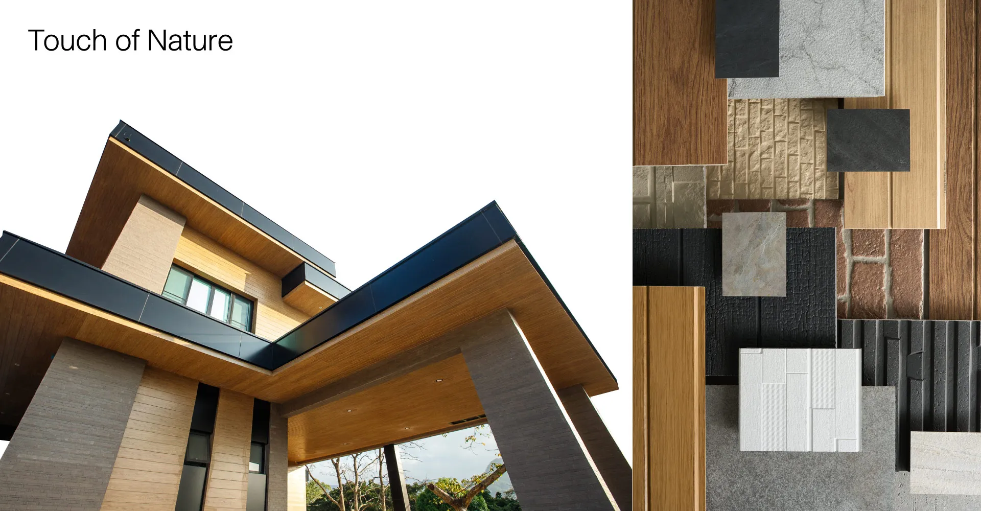 Facade Solution สไตล์ Touch of nature ดีไซน์งานฟาซาดที่ดึงธรรมชาติเข้ามาเป็นส่วนหนึ่งของการอยู่อาศัย โดย Decaar by SCG