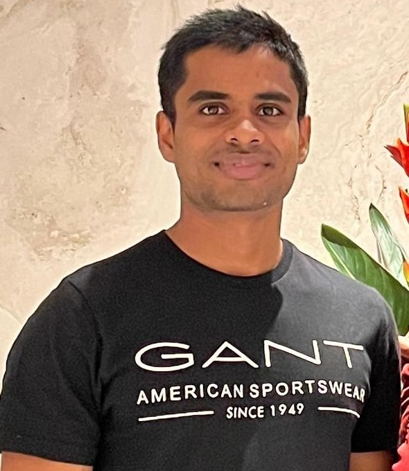 Dr. Govinda Raju Srinivas, BPt, Msc, PhD — A Certified Physiotherapist, Pilates Instructor, and Rehabilitation Specialist with 15+ years of experience helping individuals reduce pain, restore movement, and improve physical performance.