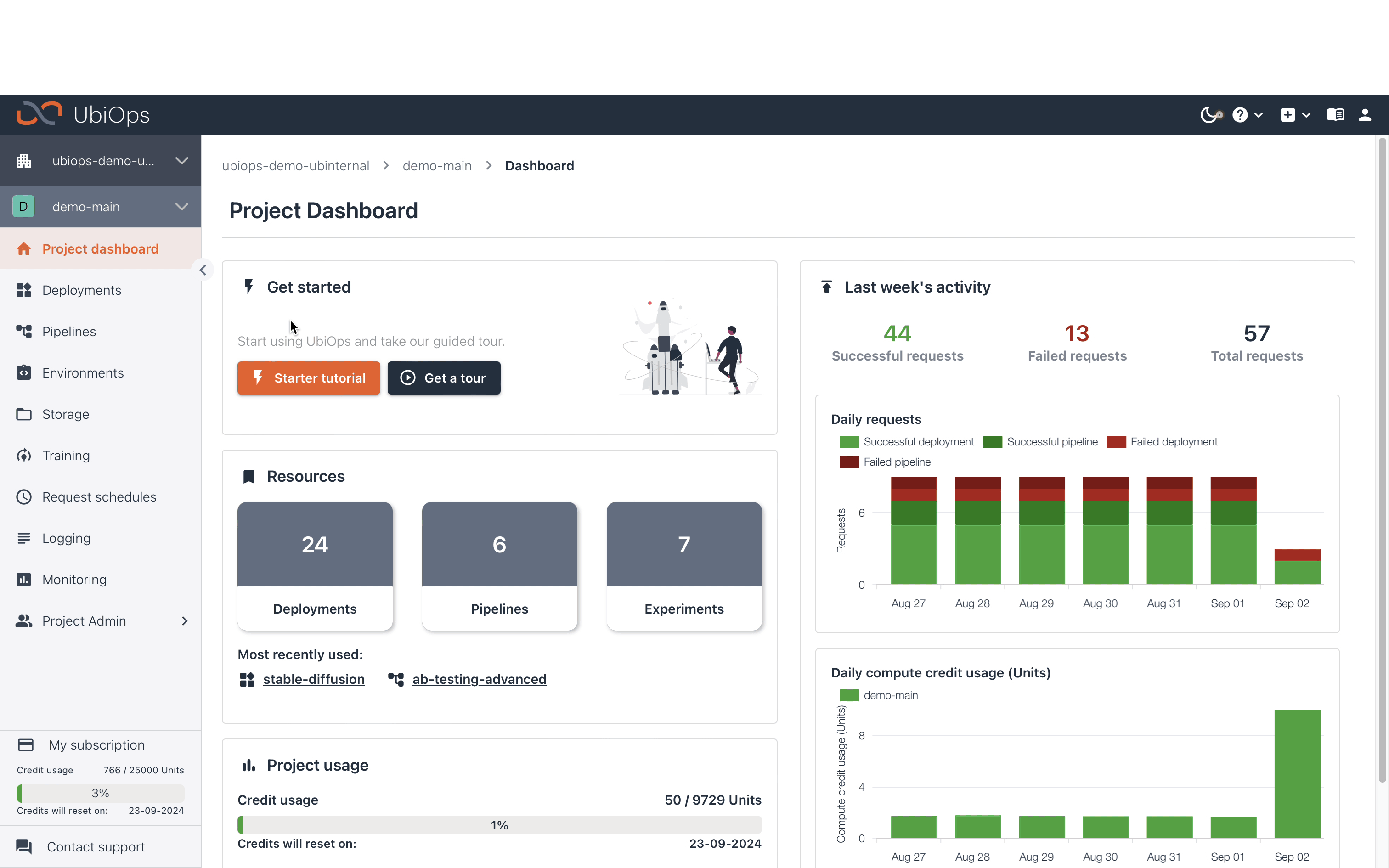 Create deployment