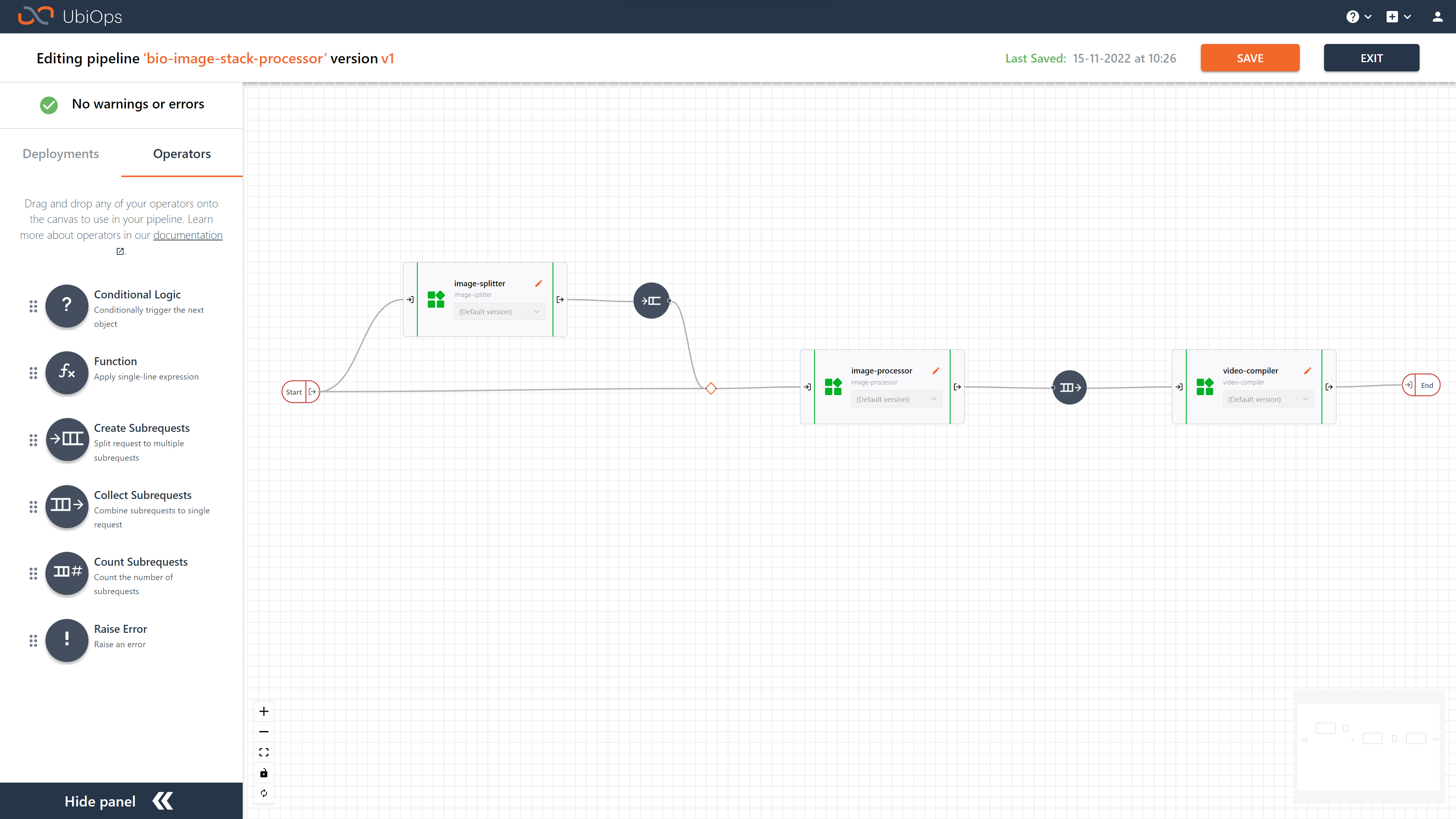 Pipeline example