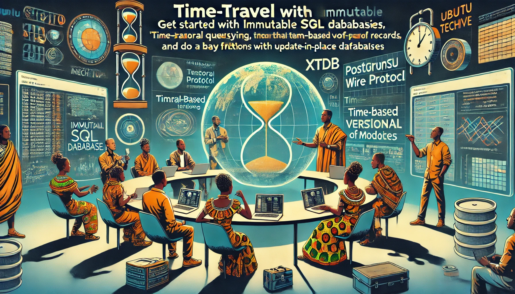 Time-travel with Immutable SQL Databases