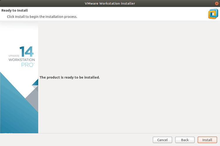 ubuntu install vmware player