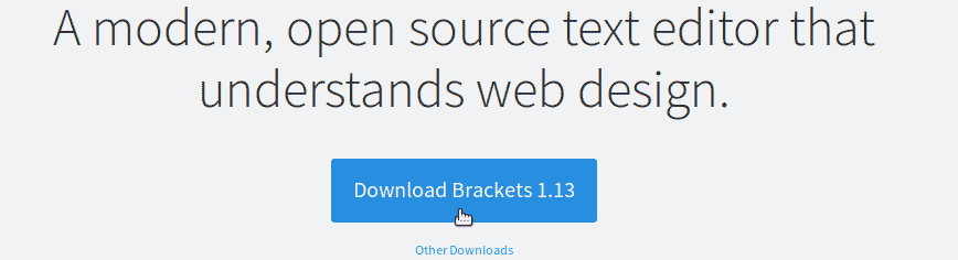 brackets editor download for mac