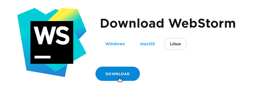 webstorm download linux