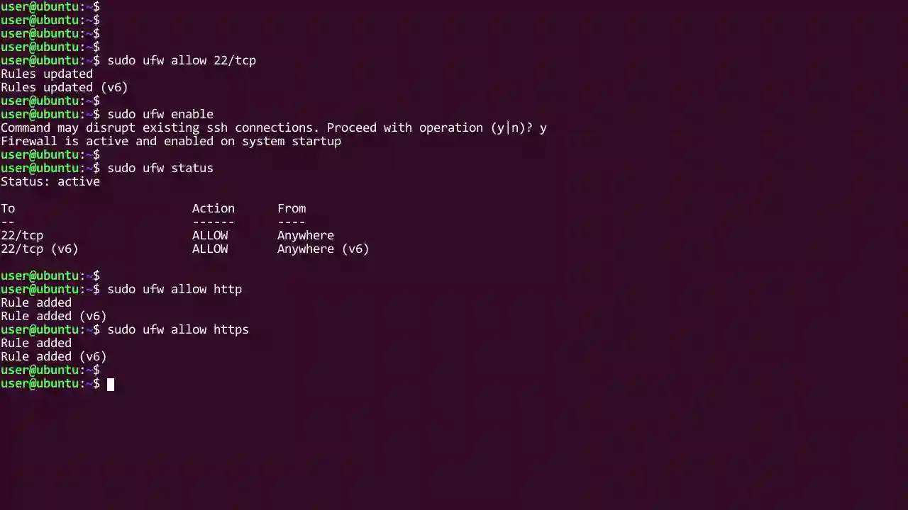 How to Enable Ubuntu Firewall in Ubuntu 20.04