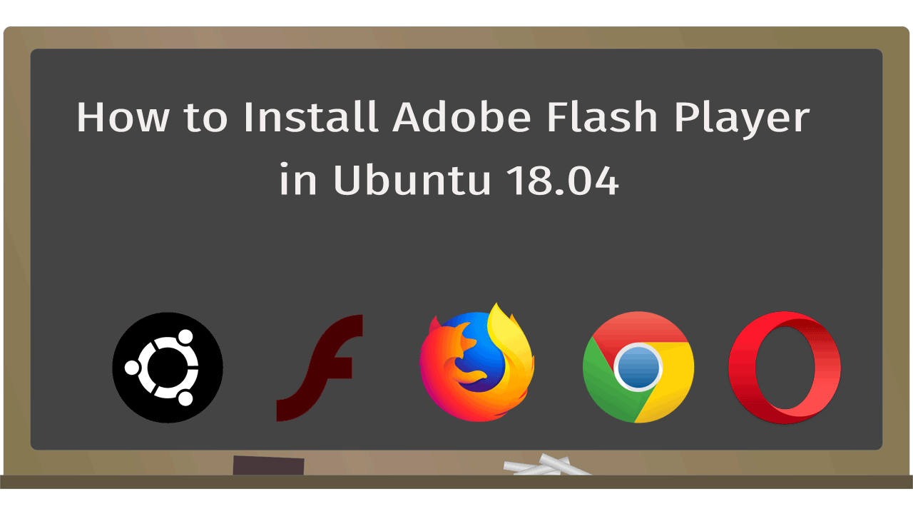 install adobe flash plugin ubuntu