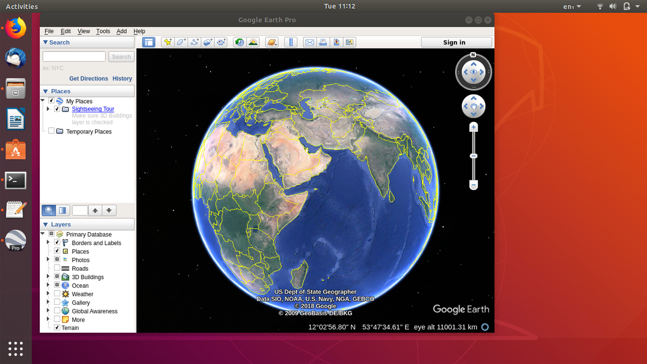 paid version of google earth