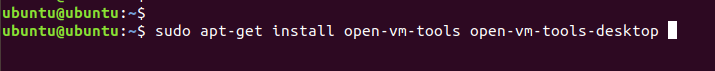 install open-vm-tools on Ubuntu 18.04