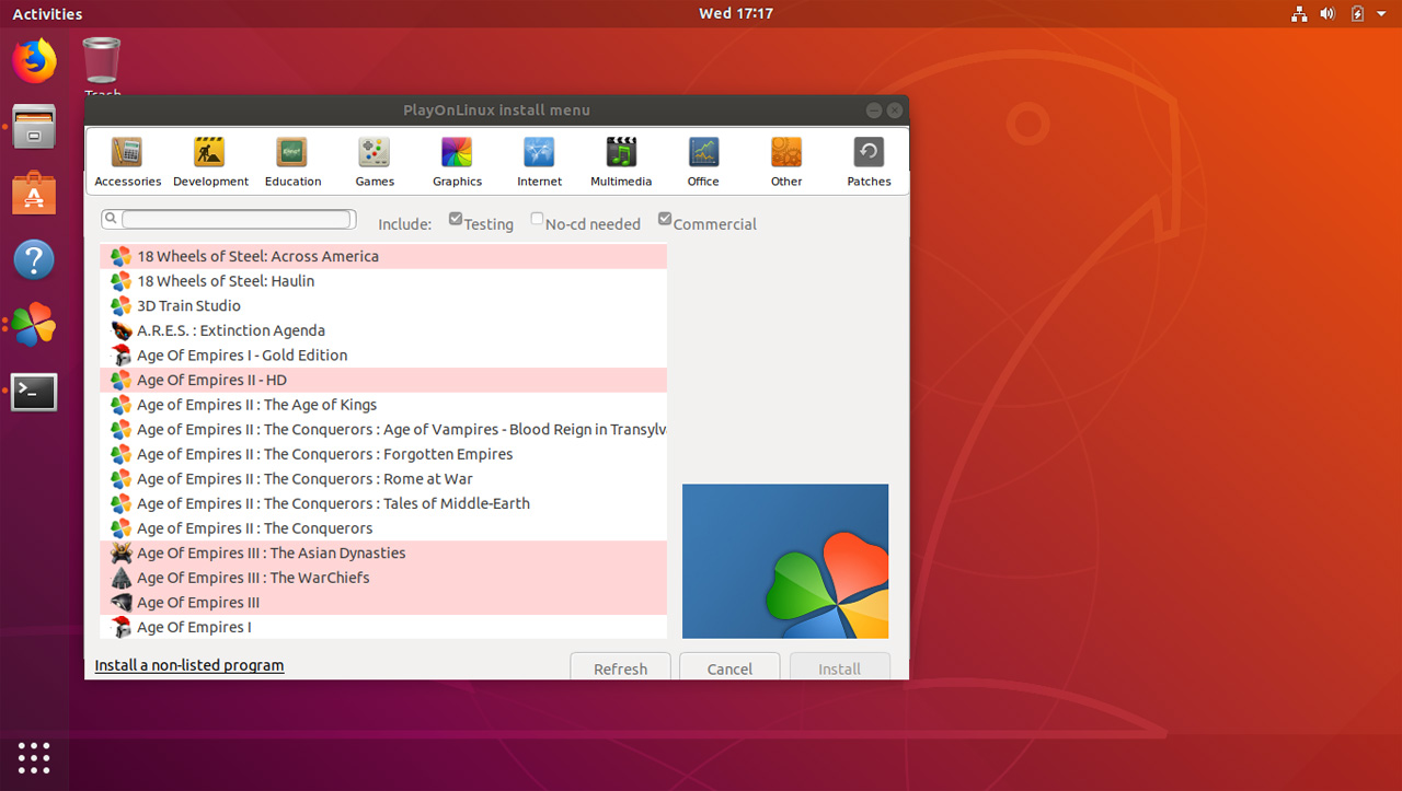 How to Install PlayOnLinux on Ubuntu 18.04